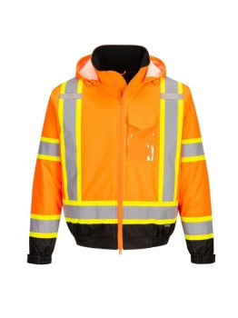 Hi-Vis X-Back Bomber Jacket