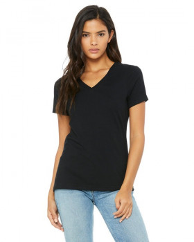 Missy Short Sleeve Jersey V-Neck Tee