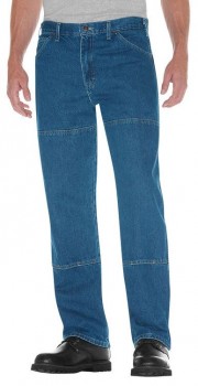 Relaxed Fit Workhorse Stonewashed Denim Jean