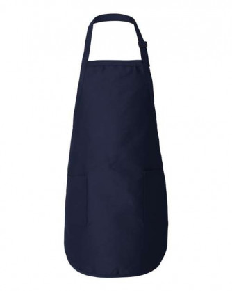 Full-Length Apron with 2-Pockets
