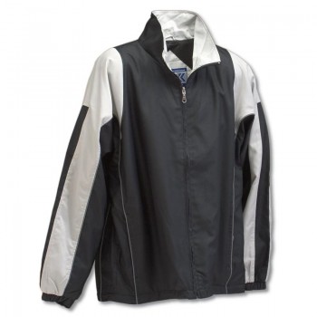 Adult Unisex Diagonal Twill Warm-Up Jacket